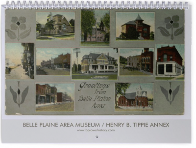 2020 Belle Plaine Calendar The Belle Plaine Area Museum and Henry B