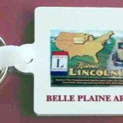 Lincoln Highway Key Chain